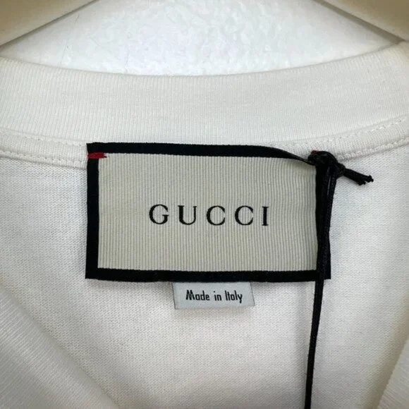 NWT Gucci Hawaii print T-shirt in white size M